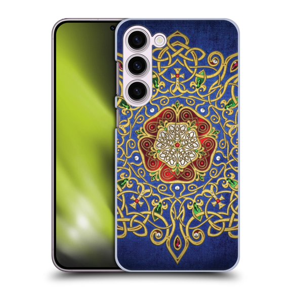 Head Case Designs Officially Licensed Brigid Ashwood Celtic Wisdom 3 Rose Hard Back Case Compatible with Samsung Galaxy S23+ 5G
