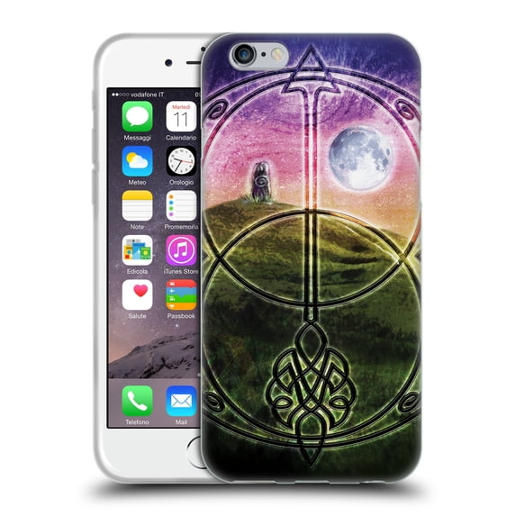 Head Case Designs Officially Licensed Brigid Ashwood Celtic Wisdom 3 Stone Sacred Space Soft Gel Case Compatible with Apple iPhone 6 / iPhone 6s