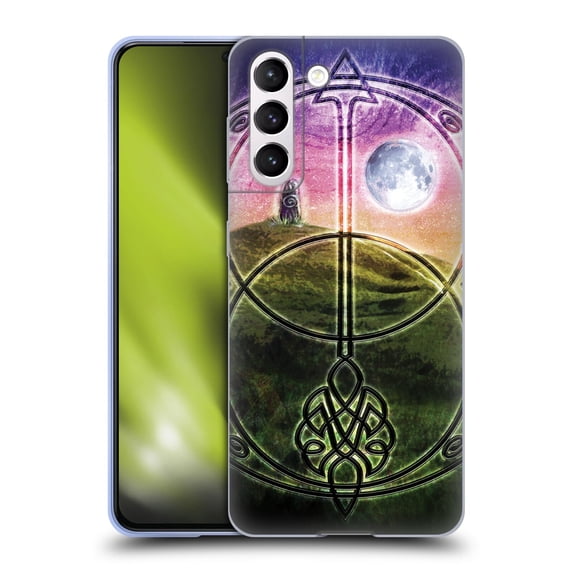 Head Case Designs Officially Licensed Brigid Ashwood Celtic Wisdom 3 Stone Sacred Space Soft Gel Case Compatible with Samsung Galaxy S21 5G