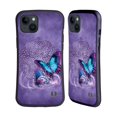 thumbnail image 1 of Head Case Designs Officially Licensed Brigid Ashwood Celtic Wisdom Butterfly Hybrid Case Compatible with Apple iPhone 15 Plus, 1 of 7