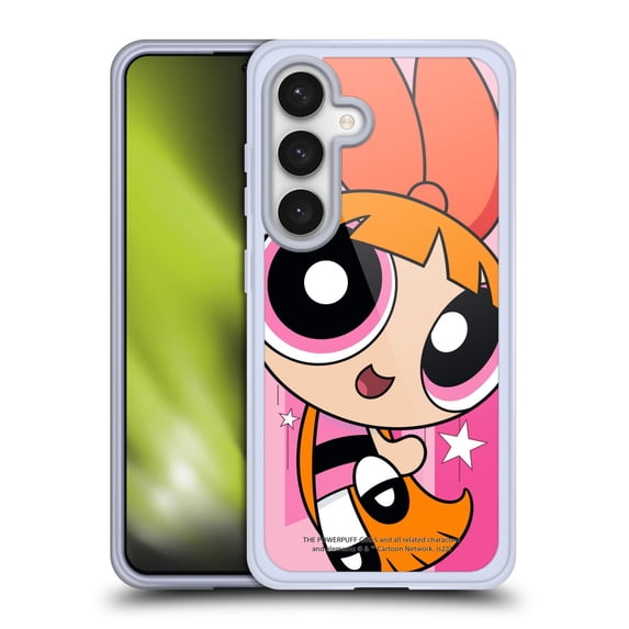 Head Case Designs The Powerpuff Girls Graphics Blossom Soft Gel Case for Samsung Galaxy S24 5G