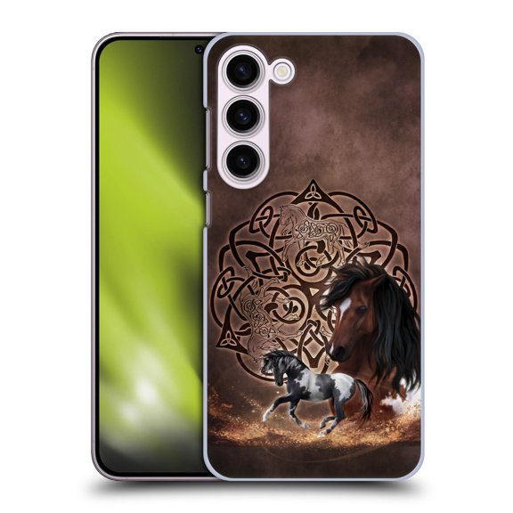 Head Case Designs Officially Licensed Brigid Ashwood Celtic Wisdom Horse Hard Back Case Compatible with Samsung Galaxy S23+ 5G