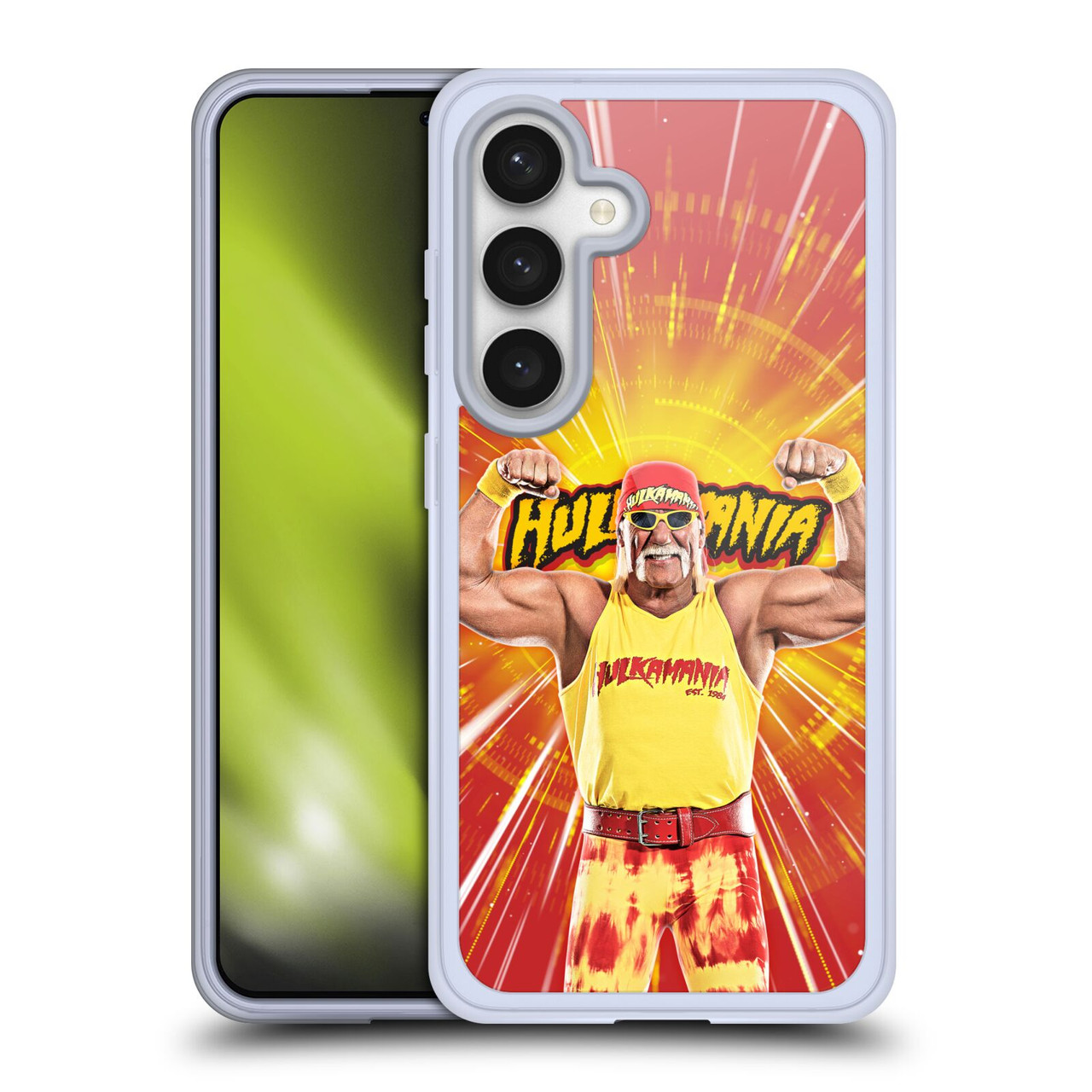 Head Case Designs WWE Hulk Hogan Portrait Soft Gel Case for Samsung Galaxy S24 5G