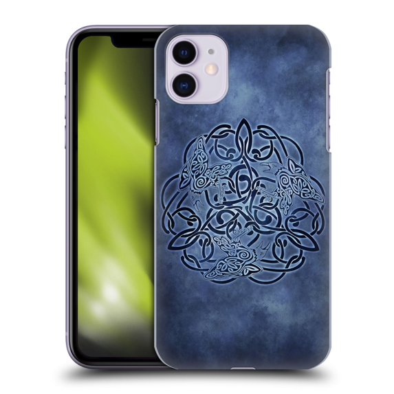 Head Case Designs Officially Licensed Brigid Ashwood Celtic Wisdom Knot Raven Hard Back Case Compatible with Apple iPhone 11
