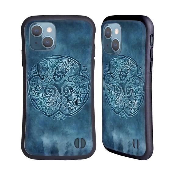 Head Case Designs Officially Licensed Brigid Ashwood Celtic Wisdom Knot Wolf Hybrid Case Compatible with Apple iPhone 13