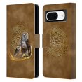 thumbnail image 1 of Head Case Designs Officially Licensed Brigid Ashwood Celtic Wisdom Owl Leather Book Wallet Case Cover Compatible with Google Pixel 8, 1 of 6