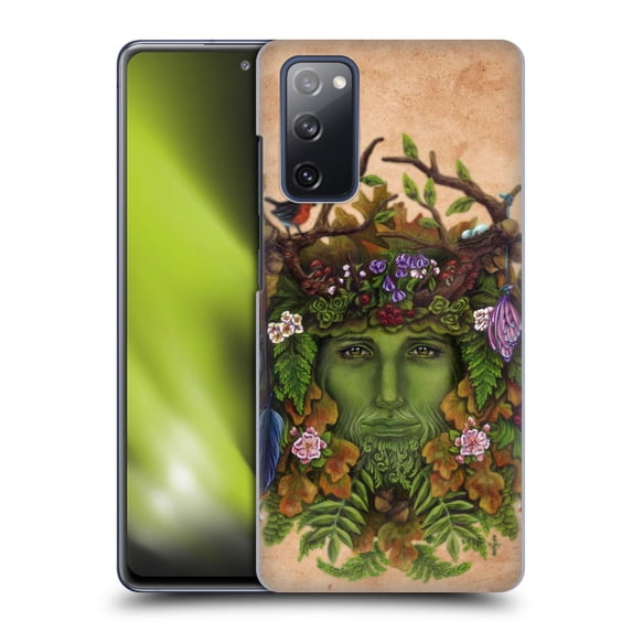 Head Case Designs Officially Licensed Brigid Ashwood Celtic Wisdom The Greenman Hard Back Case Compatible with Samsung Galaxy S20 FE / 5G