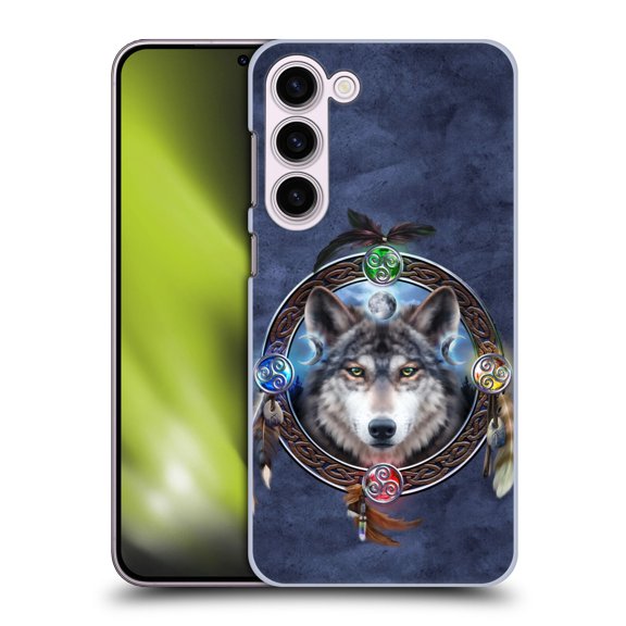 Head Case Designs Officially Licensed Brigid Ashwood Celtic Wisdom Wolf Guide Hard Back Case Compatible with Samsung Galaxy S23+ 5G