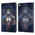thumbnail image 1 of Head Case Designs Officially Licensed Brigid Ashwood Celtic Wisdom Wolf Guide Leather Book Wallet Case Cover Compatible with Apple iPad 9.7 2017 / iPad 9.7 2018, 1 of 6