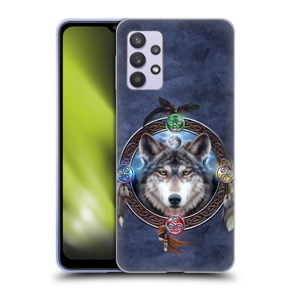 Head Case Designs Officially Licensed Brigid Ashwood Celtic Wisdom Wolf Guide Soft Gel Case Compatible with Samsung Galaxy A32 5G / M32 5G (2021)