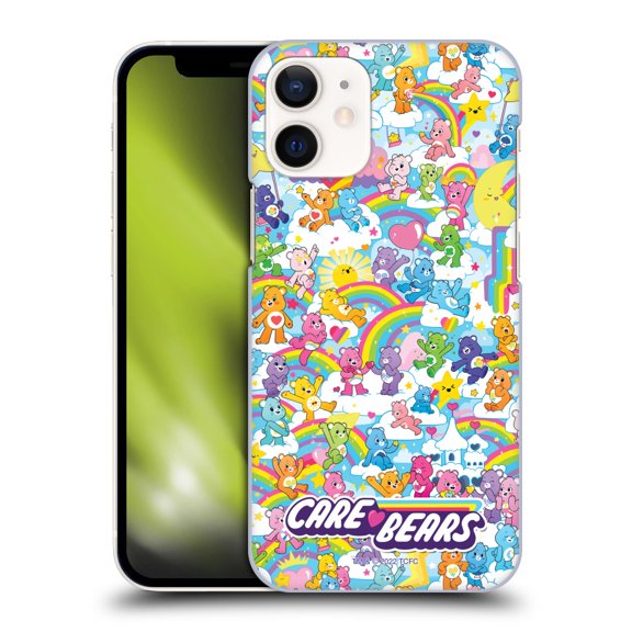 Head Case Designs Officially Licensed Care Bears 40th Anniversary Rainbow Hard Back Case Compatible with Apple iPhone 12 Mini