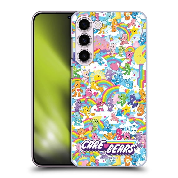 Head Case Designs Officially Licensed Care Bears 40th Anniversary Rainbow Hard Back Case Compatible with Samsung Galaxy S23+ 5G