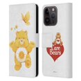 thumbnail image 1 of Head Case Designs Officially Licensed Care Bears Classic Funshine Leather Book Wallet Case Cover Compatible with Apple iPhone 15 Pro, 1 of 6