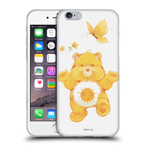 Head Case Designs Officially Licensed Care Bears Classic Funshine Soft Gel Case Compatible with Apple iPhone 6 / iPhone 6s