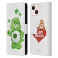 thumbnail image 1 of Head Case Designs Officially Licensed Care Bears Classic Good Luck Leather Book Wallet Case Cover Compatible with Apple iPhone 13, 1 of 6