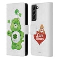thumbnail image 1 of Head Case Designs Officially Licensed Care Bears Classic Good Luck Leather Book Wallet Case Cover Compatible with Samsung Galaxy S22+ 5G, 1 of 6