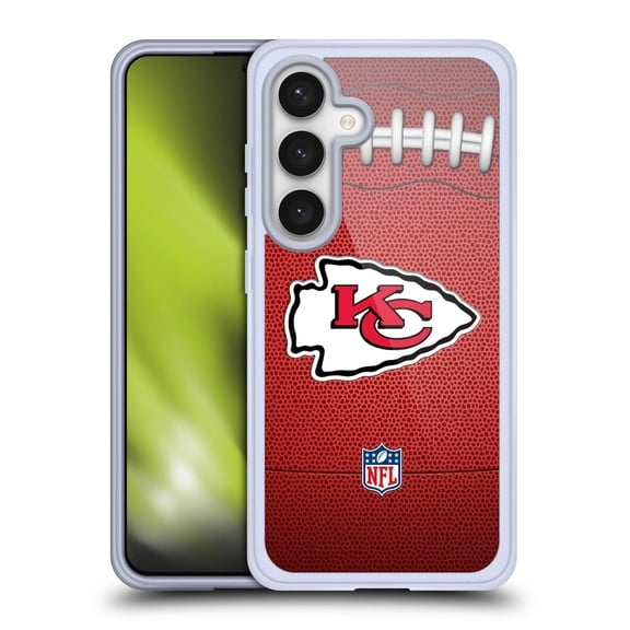 Head Case Designs NFL Kansas City Chiefs Graphics Football Soft Gel Case for Samsung Galaxy S24 5G