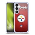thumbnail image 1 of Head Case Designs NFL Pittsburgh Steelers Graphics Football Soft Gel Case for Samsung Galaxy S24 5G, 1 of 7