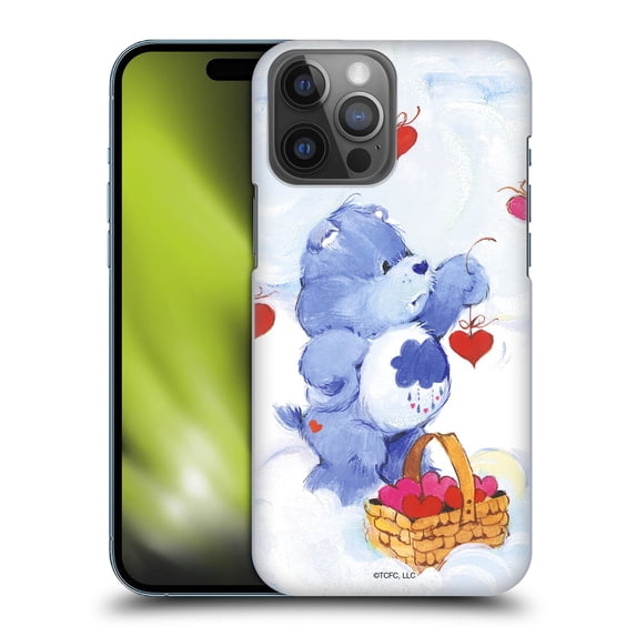 Head Case Designs Officially Licensed Care Bears Classic Grumpy Hard Back Case Compatible with Apple iPhone 14 Pro Max