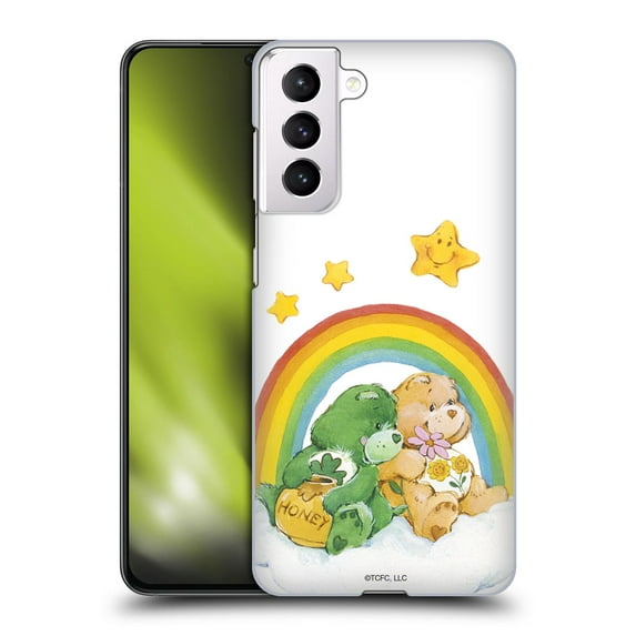 Head Case Designs Officially Licensed Care Bears Classic Rainbow 2 Hard Back Case Compatible with Samsung Galaxy S21 5G
