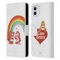thumbnail image 1 of Head Case Designs Officially Licensed Care Bears Classic Rainbow Leather Book Wallet Case Cover Compatible with Apple iPhone 11, 1 of 6