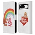 thumbnail image 1 of Head Case Designs Officially Licensed Care Bears Classic Rainbow Leather Book Wallet Case Cover Compatible with Google Pixel 8, 1 of 6