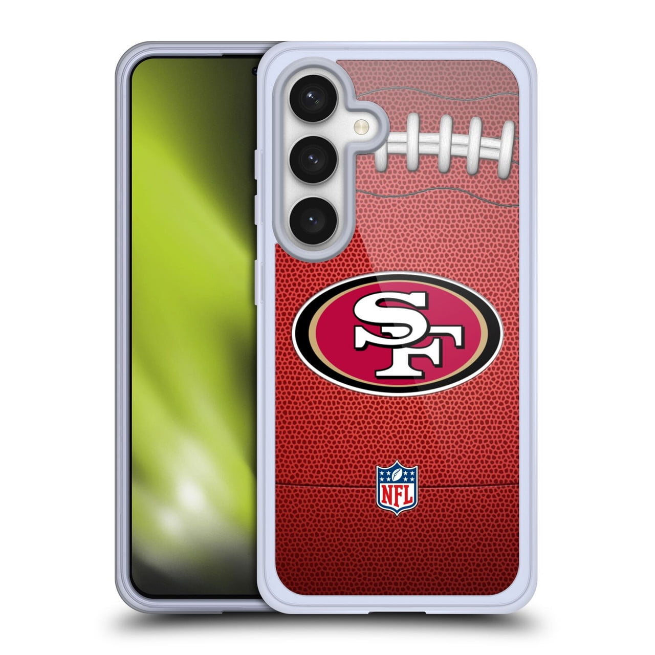 Head Case Designs NFL San Francisco 49ers Graphics Football Soft Gel Case for Samsung Galaxy S24 5G