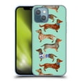 thumbnail image 1 of Head Case Designs Officially Licensed Cat Coquillette Animals Blue Dachshunds Soft Gel Case Compatible with Apple iPhone 13, 1 of 7