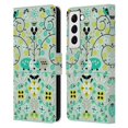 thumbnail image 1 of Head Case Designs Officially Licensed Cat Coquillette Animals Hedgehogs Symmetry Leather Book Wallet Case Cover Compatible with Samsung Galaxy S22 5G, 1 of 6