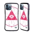 thumbnail image 1 of Head Case Designs Officially Licensed Cat Coquillette Evil Eye Pink Mandala Hybrid Case Compatible with Apple iPhone 13 Pro Max, 1 of 7