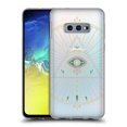 thumbnail image 1 of Head Case Designs Officially Licensed Cat Coquillette Evil Eye Purple Green Mandala Soft Gel Case Compatible with Samsung Galaxy S10e, 1 of 7