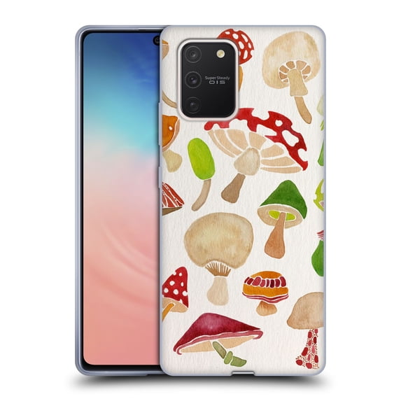 Head Case Designs Officially Licensed Cat Coquillette Nature Mushrooms Soft Gel Case Compatible with Samsung Galaxy S10 Lite