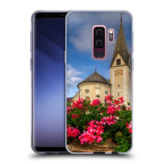 Head Case Designs Officially Licensed Celebrate Life Gallery Florals Austrian Church Soft Gel Case Compatible with Samsung Galaxy S9+ / S9 Plus