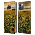 thumbnail image 1 of Head Case Designs Officially Licensed Celebrate Life Gallery Florals Big Sunflower Field Leather Book Wallet Case Cover Compatible with Apple iPhone 12 Pro Max, 1 of 6