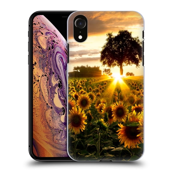 Head Case Designs Officially Licensed Celebrate Life Gallery Florals Fields Of Gold Hard Back Case Compatible with Apple iPhone XR