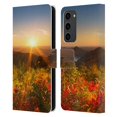 thumbnail image 1 of Head Case Designs Officially Licensed Celebrate Life Gallery Florals Fire On The Mountain Leather Book Wallet Case Cover Compatible with Samsung Galaxy S23+ 5G, 1 of 6