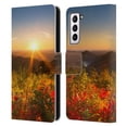 thumbnail image 1 of Head Case Designs Officially Licensed Celebrate Life Gallery Florals Fire On The Mountain Leather Book Wallet Case Cover Compatible with Samsung Galaxy S21 5G, 1 of 6