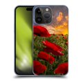 thumbnail image 1 of Head Case Designs Officially Licensed Celebrate Life Gallery Florals Red Flower Field Hard Back Case Compatible with Apple iPhone 15 Pro Max, 1 of 7