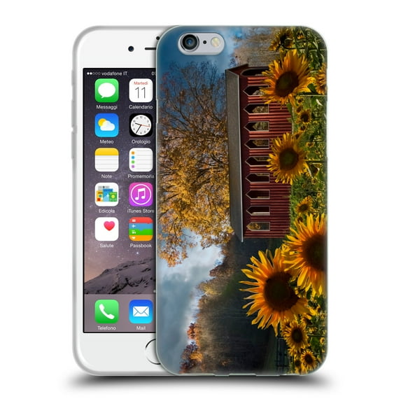 Head Case Designs Officially Licensed Celebrate Life Gallery Florals Summer in Sunflowers Soft Gel Case Compatible with Apple iPhone 6 / iPhone 6s