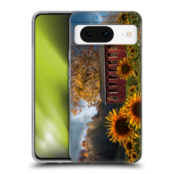 Head Case Designs Officially Licensed Celebrate Life Gallery Florals Summer in Sunflowers Soft Gel Case Compatible with Google Pixel 8