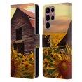 thumbnail image 1 of Head Case Designs Officially Licensed Celebrate Life Gallery Florals Sunflower Dance Leather Book Wallet Case Cover Compatible with Samsung Galaxy S22 Ultra 5G, 1 of 6