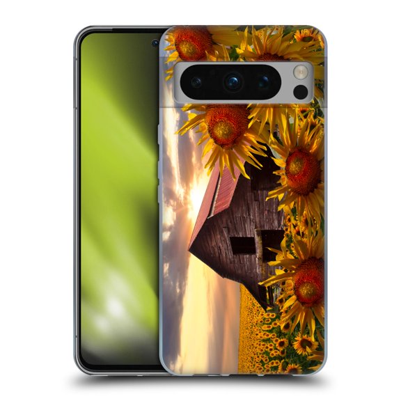 Head Case Designs Officially Licensed Celebrate Life Gallery Florals Sunflower Dance Soft Gel Case Compatible with Google Pixel 8 Pro