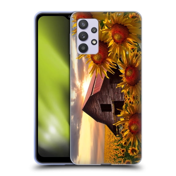 Head Case Designs Officially Licensed Celebrate Life Gallery Florals Sunflower Dance Soft Gel Case Compatible with Samsung Galaxy A32 5G / M32 5G (2021)