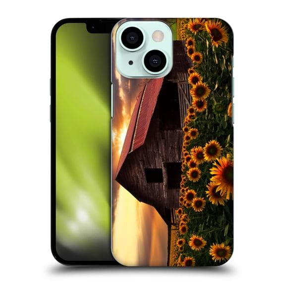 Head Case Designs Officially Licensed Celebrate Life Gallery Florals Sunflower Farm Hard Back Case Compatible with Apple iPhone 13 Mini