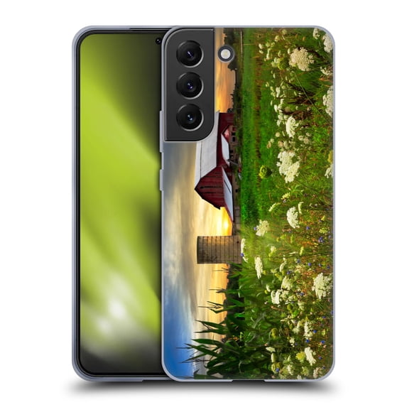 Head Case Designs Officially Licensed Celebrate Life Gallery Florals Sunset Lace Pastures Soft Gel Case Compatible with Samsung Galaxy S22+ 5G