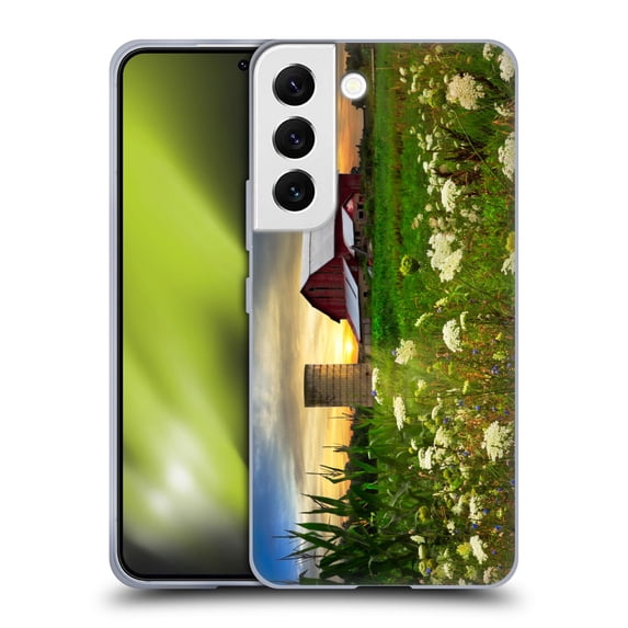 Head Case Designs Officially Licensed Celebrate Life Gallery Florals Sunset Lace Pastures Soft Gel Case Compatible with Samsung Galaxy S22 5G