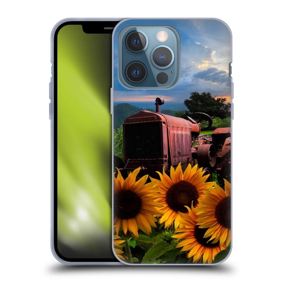Head Case Designs Officially Licensed Celebrate Life Gallery Florals Tractor Heaven Soft Gel Case Compatible with Apple iPhone 13 Pro