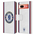 thumbnail image 1 of Head Case Designs Officially Licensed Chelsea Football Club 2019/20 Kit Away Leather Book Wallet Case Cover Compatible with Google Pixel 7a, 1 of 6