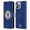 thumbnail image 1 of Head Case Designs Officially Licensed Chelsea Football Club 2019/20 Kit Home Leather Book Wallet Case Cover Compatible with Apple iPhone 13 Pro Max, 1 of 6