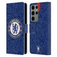 thumbnail image 1 of Head Case Designs Officially Licensed Chelsea Football Club 2019/20 Kit Home Leather Book Wallet Case Cover Compatible with Samsung Galaxy S23 Ultra 5G, 1 of 6